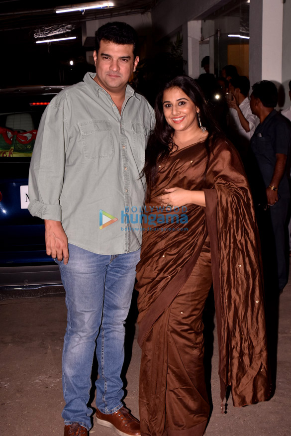 Vidya Balan graces the screening of the film ‘Tumhari Sulu’ Vidya Balan graces the screening of the film ‘Tumhari Sulu’