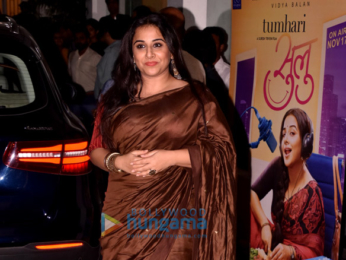 Vidya Balan graces the screening of the film 'Tumhari Sulu'