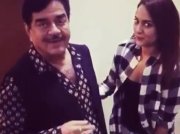 WATCH: Shatrughan Sinha and Sonakshi Sinha say ‘Khamosh’ to spoilers ahead of Ittefaq release