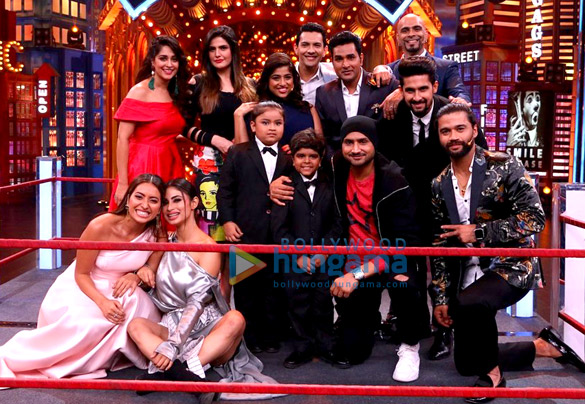 Zareen Khan snapped on the sets of Entertainment Ki Raat Zareen Khan snapped on the sets of Entertainment Ki Raat