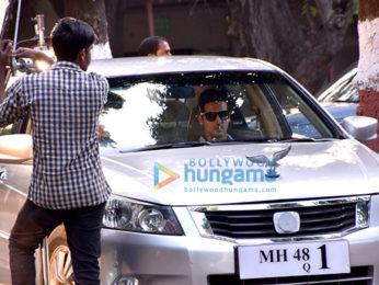 Zayed Khan snapped on the sets of 'Haasil'