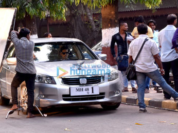 Zayed Khan snapped on the sets of 'Haasil'
