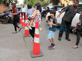 Emraan Hashmi son snapped with mom at Otters Club