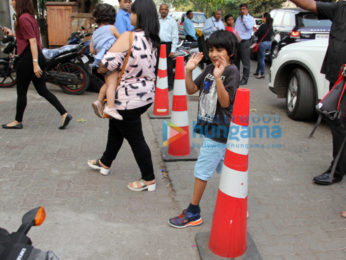 Emraan Hashmi son snapped with mom at Otters Club