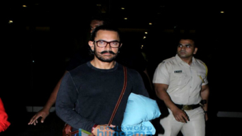 Aamir Khan arrived back from Bangkok