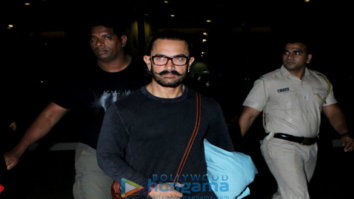 Aamir Khan arrived back from Bangkok