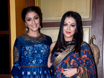 Aarti Chhabria and Tanishaa Mukerji snapped at the Jhelum store