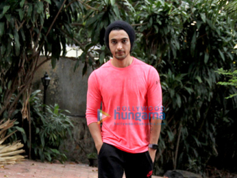 Aayush Sharma snapped at the dance class