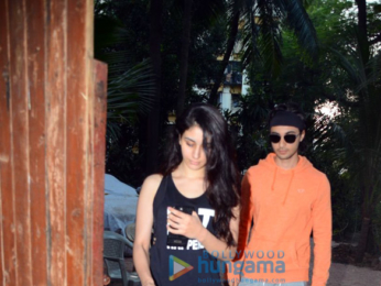 Aayush Sharma spotted at dance rehersals in Bandra