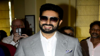 Abhishek Bachchan and Zaira Wasim attend a golf tournament