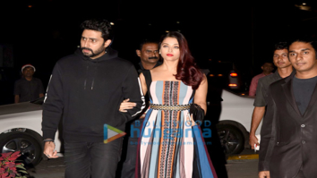 Aishwarya Rai Bachchan, Abhishek Bachchan and Ranbir Kapoor snapped at BKC