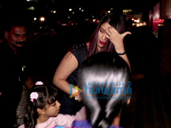Aishwarya Rai Bachchan snapped at BKC with Aaradhya