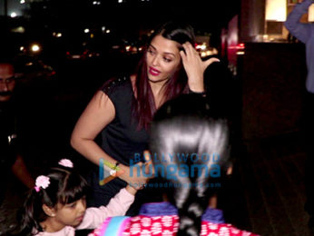 Aishwarya Rai Bachchan snapped at BKC with Aaradhya