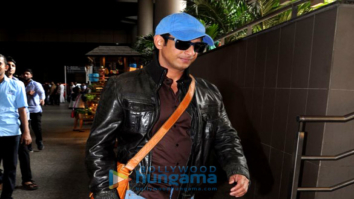 Ajay Devgn, Arbaaz Khan and Sharman Joshi snapped at the airport