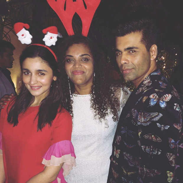 Alia Bhatt, Sidharth Malhotra, Varun Dhawan and Karan Johar kickstart party season with early Christmas party! (4)