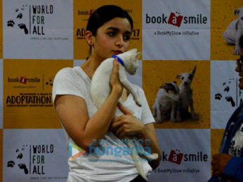 Alia Bhatt and Sophie Choudry spotted at pet adoption event