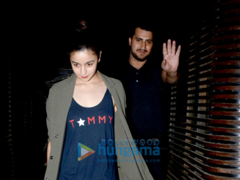Alia Bhatt snapped at Estelle Juhu