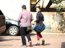 Alia Bhatt snapped at the gym