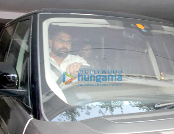 alia bhatt spotted at karan johars house 2