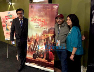 On The Sets Of The Movie Angrezi Mein Kehte Hain