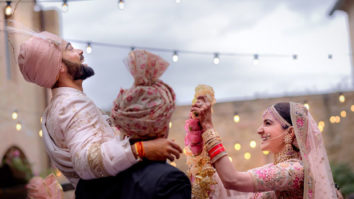 FIRST PHOTOS: Anushka Sharma and Virat Kohli look royal in their traditional outfits in the first photos from their wedding in Italy!