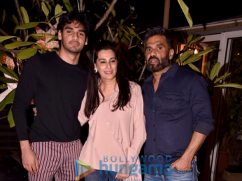 Athiya Shetty spotted at Suniel and Mana Shetty's store R House