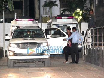 Bipasha Basu and Karan Singh Grover snapped at Hinduja Hospital in Khar