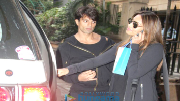 Bipasha Basu and Karan Singh Grover snapped in Khar