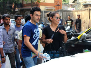 Bipasha Basu and Karan Singh Grover spotted at Indigo