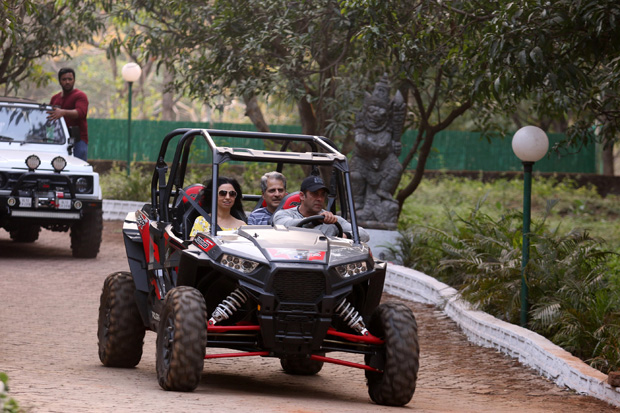 Check out Post birthday celebrations, Salman Khan enjoys ATV car ride with friends (2)