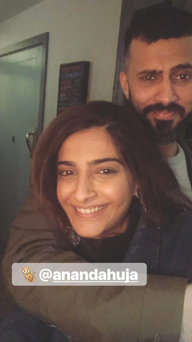 Check out Sonam Kapoor and Anand Ahuja make a cute pair during their London vacation