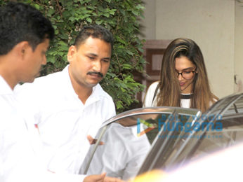 Deepika Padukone snapped post salon session