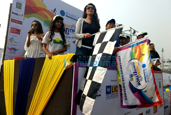 dipannita sharma flags off mumbai juniorthon 2017 2