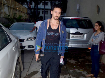 Disha Patani and Tiger Shroff snapped at Reset gym