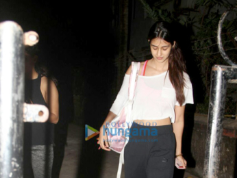 Disha Patani spotted at Satyam Dance Hall in Juhu