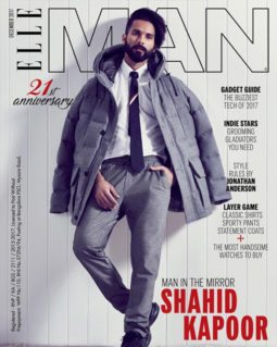 Shahid Kapoor On The Cover Of Elle