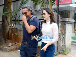 Elli Avram snapped in Bandra