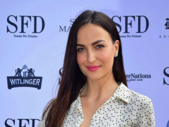 Evelyn Sharma, Elli AvrRam at 'Seams For Dreams' Christmas Garage Sale