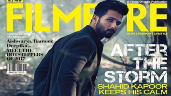 Shahid Kapoor On The Cover Of Filmfare, Dec 2017