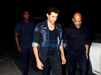 Hrithik Roshan and Sussanne Khan at Zayed Khan and Malaika Parekh's party
