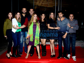 Hrithik Roshan and Sussanne Khan at Zayed Khan and Malaika Parekh's party