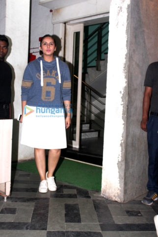 Huma Qureshi and Sania Mirza snapped at 145 Bandra