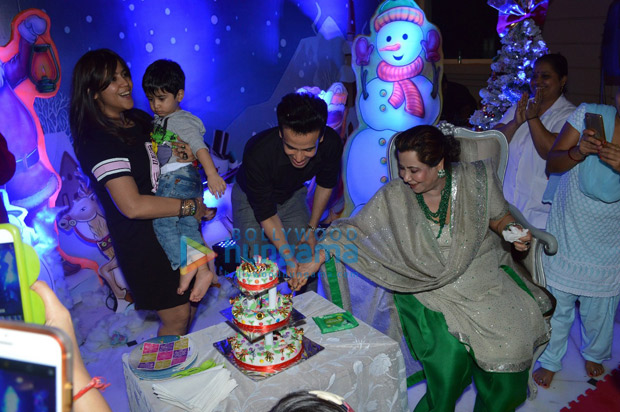 INSIDE PHOTOS Ekta Kapoor becomes Santa Claus for Lakshya, Roohi aYash