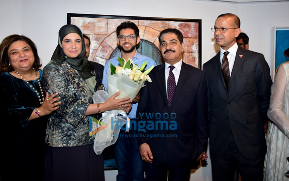 jacqueline fernandez uddhav thackeray aaditya thackeray and others grace the unsaid art show 4