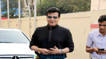 Jeetendra and Rakesh Roshan spotted at Juhu PVR