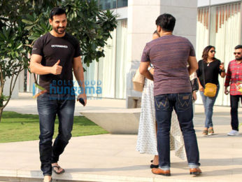 John Abraham spotted at BKC