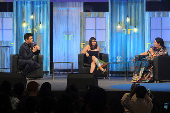 karan johar interacts with ekta kapoor and smirit irani for ndtv we the people 1