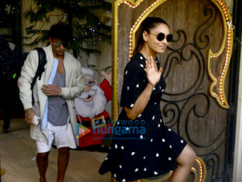 Karan Singh Grover and Bipasha Basu snapped at a spa