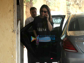 Kareena Kapoor Khan snapped post her gym session