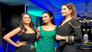 Karishma Tanna snapped at ‘Table for two’ chat show on Zee Cafe